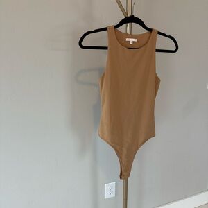 Gianni Bini Tan Bodysuit